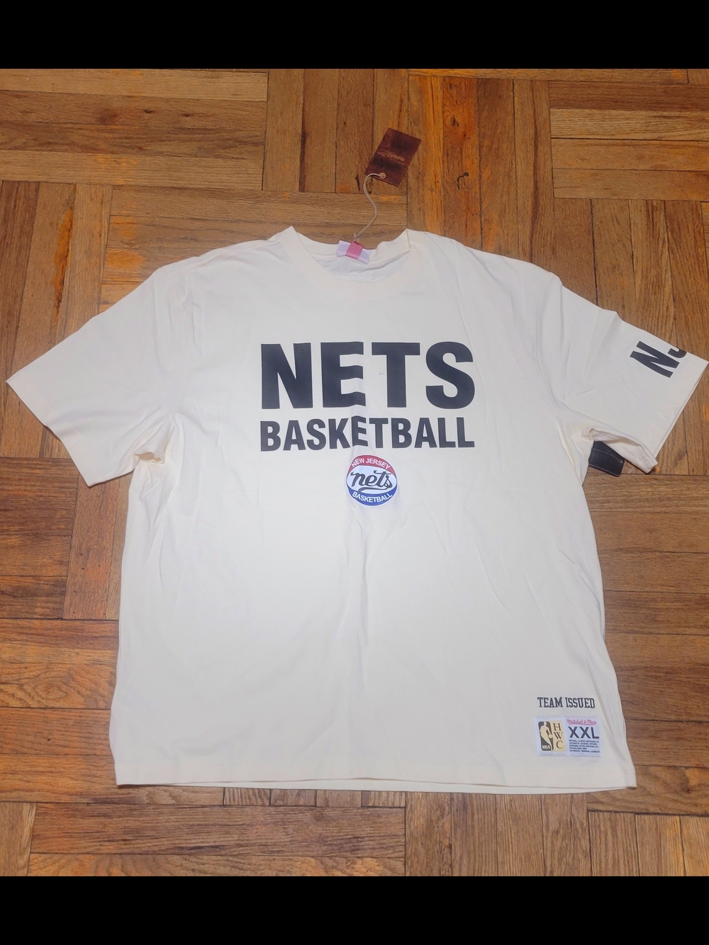 Mitchell & Ness Cream Nets Gameday Heavyweight Tee XXL